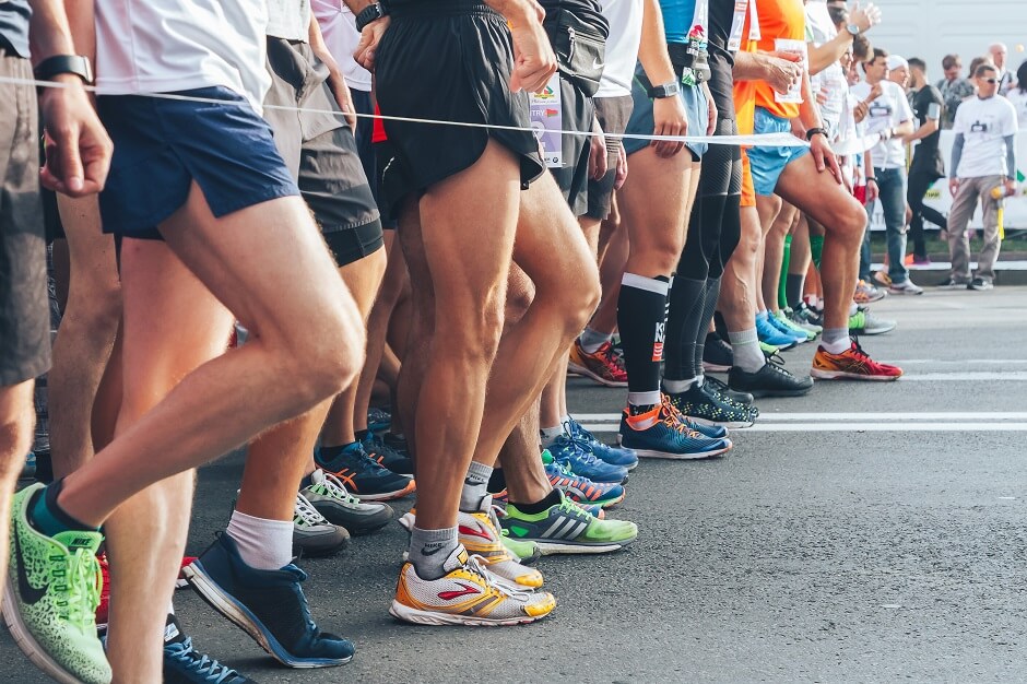 Inicio organização corrida