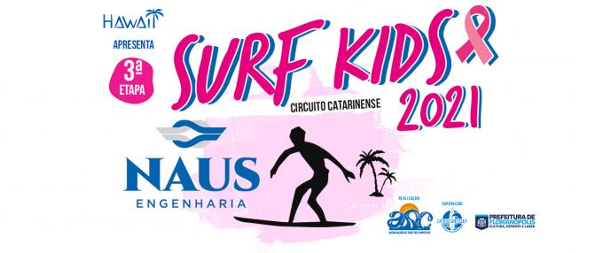 3ª Etapa do Circuito Naus Engenharia SURF KIDS 2021