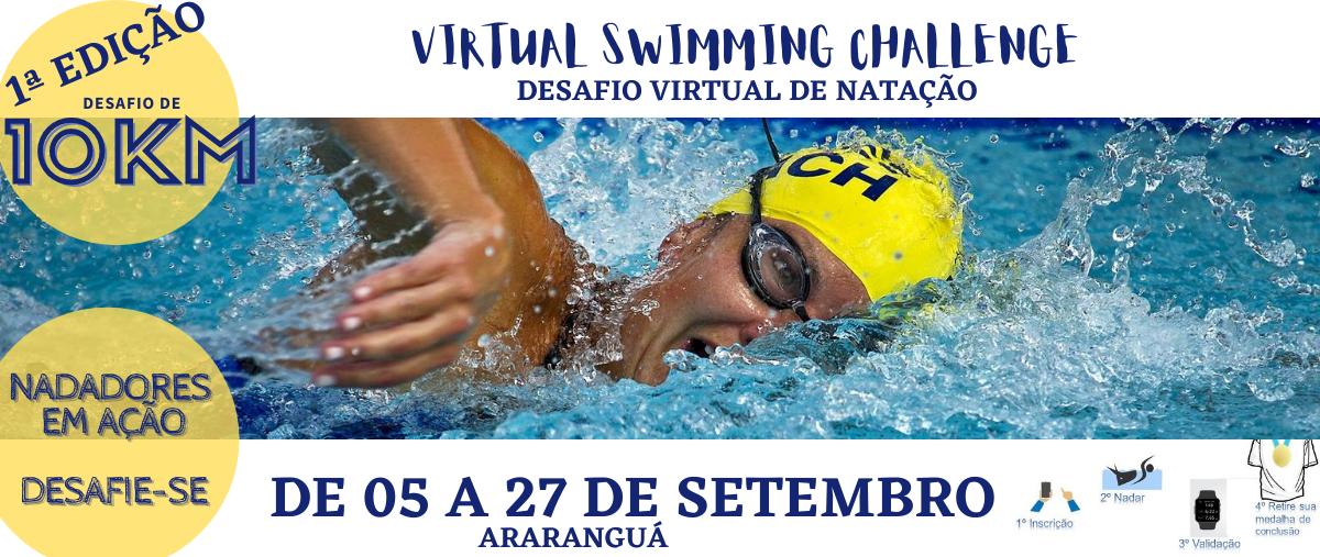1ª Virtual Swimming Challenge Desafio Virtual De Natação